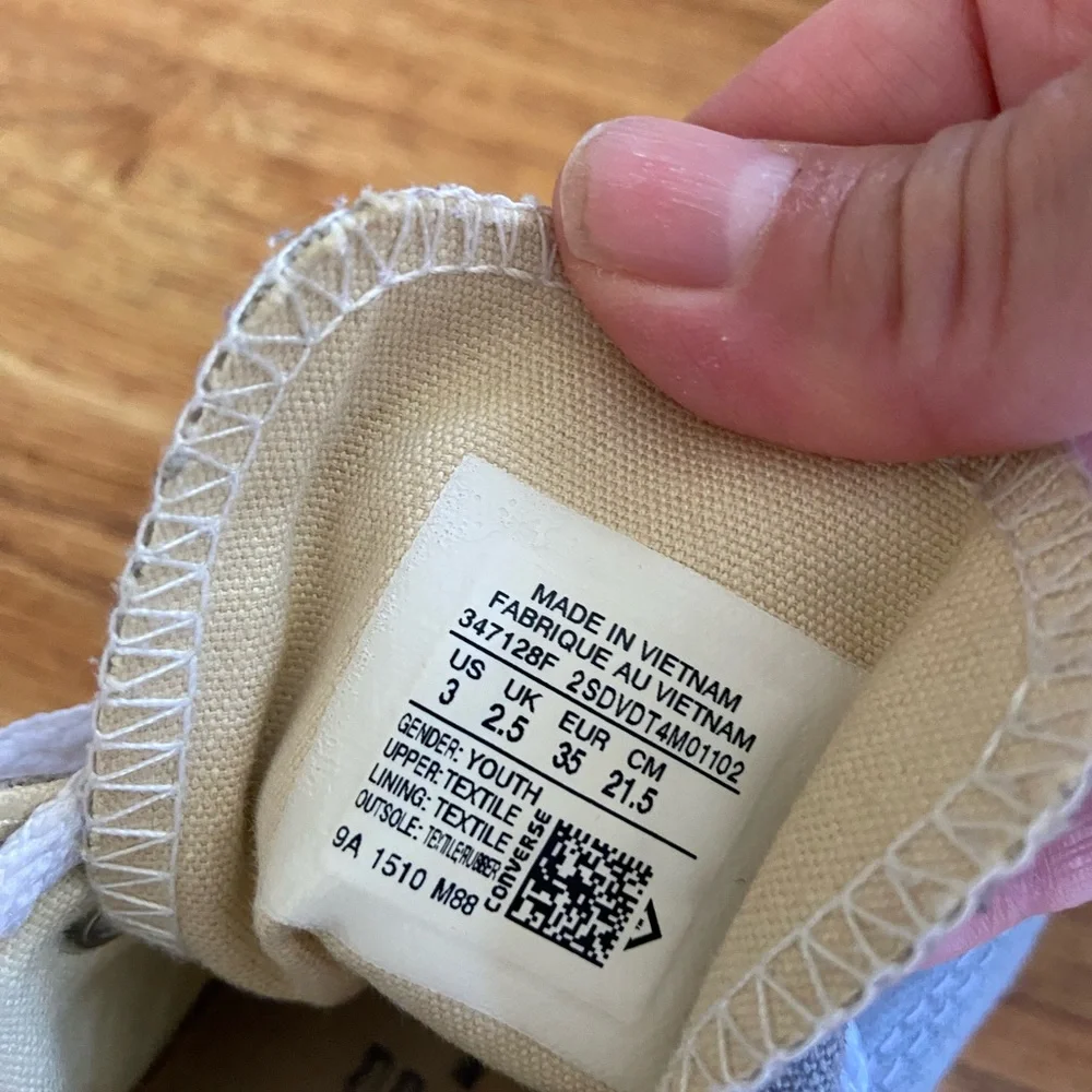 Converse Kids High Top Gray Shoes